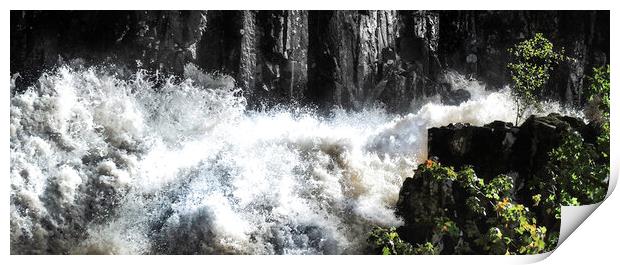 The Falls of Conwy Print by Steve Taylor