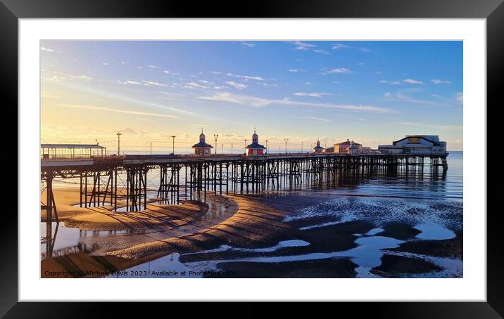North Pier, Blackpool Framed Mounted Print by Michele Davis