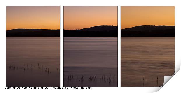 Triptych of the Exe Print by Pete Hemington