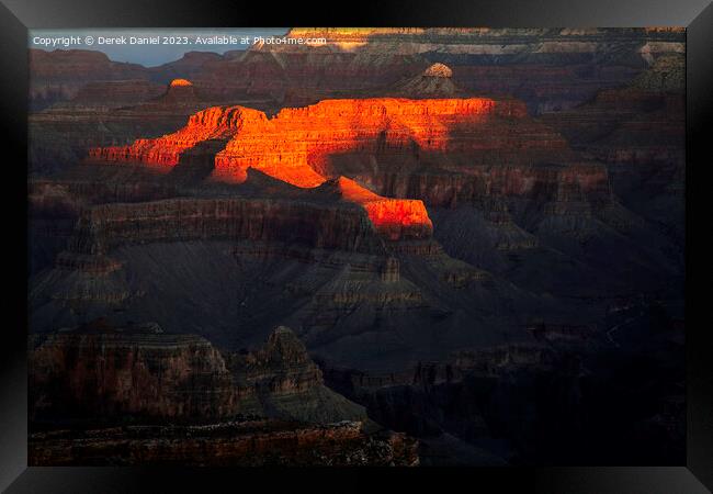 Grand Canyon National Park  Framed Print by Derek Daniel