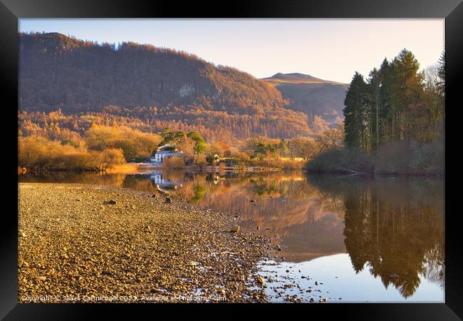 A Home in the Lake District Framed Print by Janet Carmichael