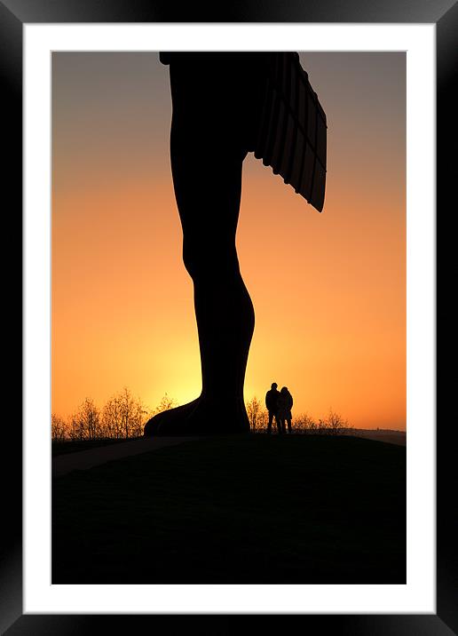 my angel Framed Mounted Print by Northeast Images