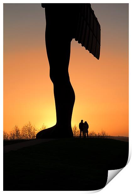 my angel Print by Northeast Images