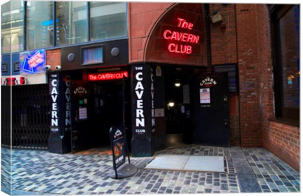 The Cavern Club Canvas Print by Alison Chambers