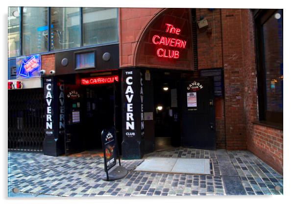 The Cavern Club Acrylic by Alison Chambers