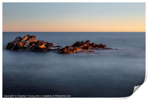 Harmony at Dawn - Seascape Print by Stephen Young