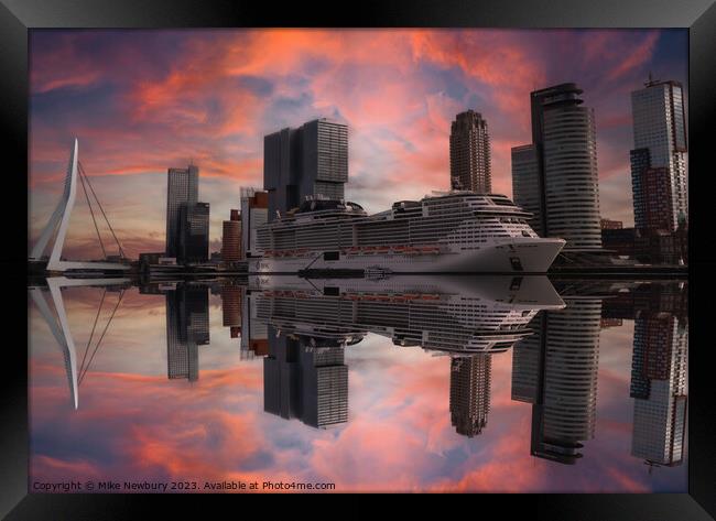 Rotterdam Reflections Framed Print by Bear Newbury