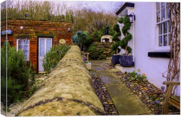 Robin Hoods Bay Canvas Print by Steve Smith