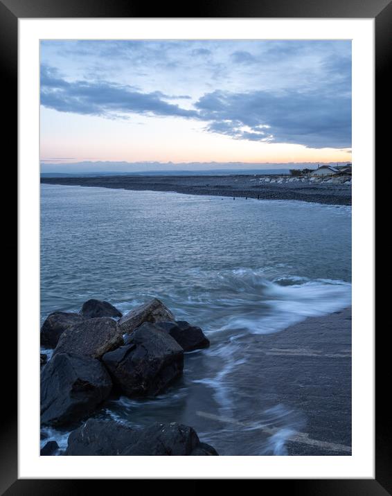 Westward Ho! slipway sunrise Framed Mounted Print by Tony Twyman