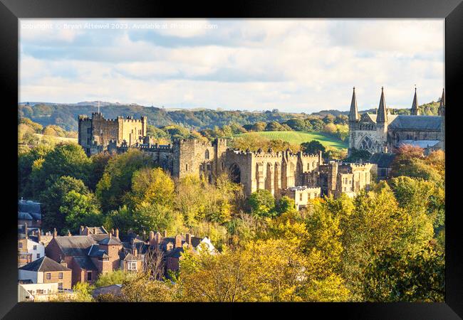 Durham Castle Framed Print by Bryan Attewell