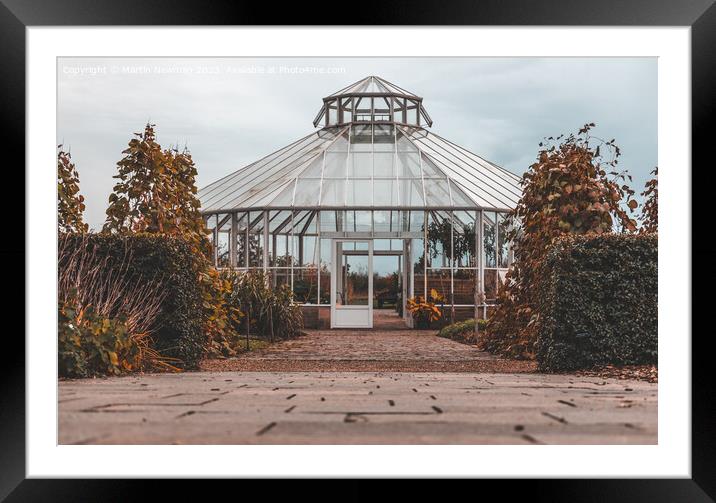 The Glass House Framed Mounted Print by Martin Newman