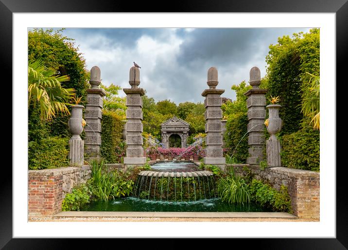 Arundel Castle | Tropical Gardens | Arundel Framed Mounted Print by Adam Cooke