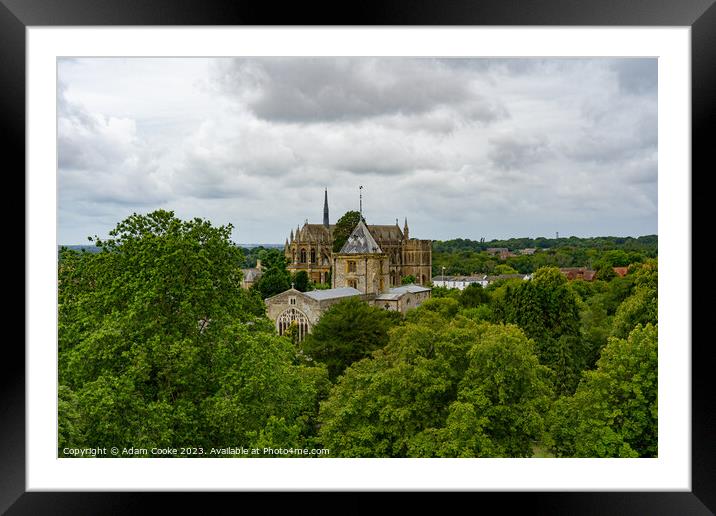 Arundel Cathedral of Our Lady & St Philip Howard | Framed Mounted Print by Adam Cooke