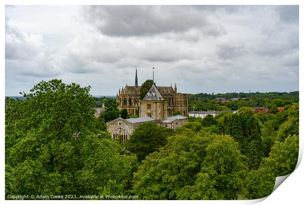 Arundel Cathedral of Our Lady & St Philip Howard | Print by Adam Cooke