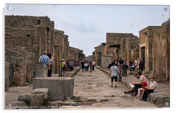 Pompei | Italy Acrylic by Adam Cooke