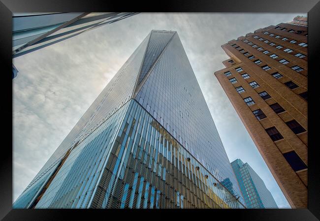  The One World Trade Centre (OWTC) New York City  Framed Print by Alan Matkin