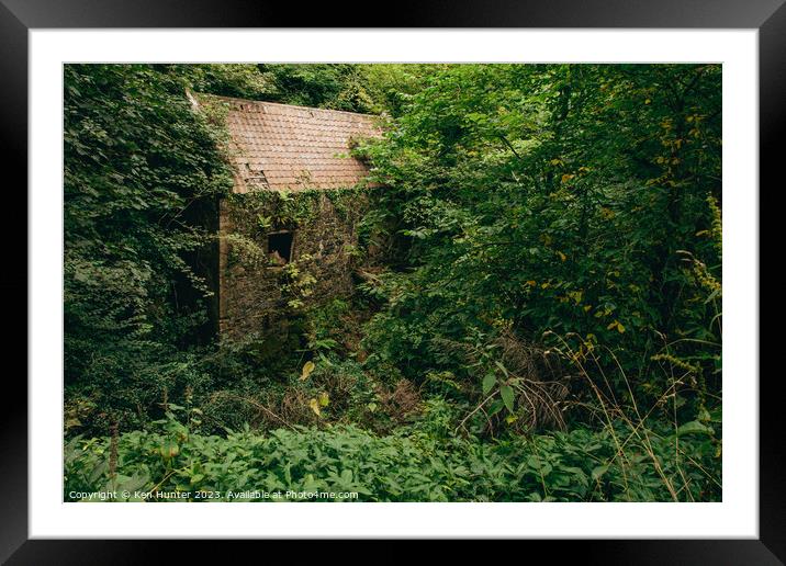 The Old Cornmill, Kirkcaldy Framed Mounted Print by Ken Hunter