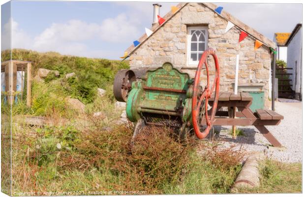 Improved Oil Cake Breaker Canvas Print by Andy Durnin