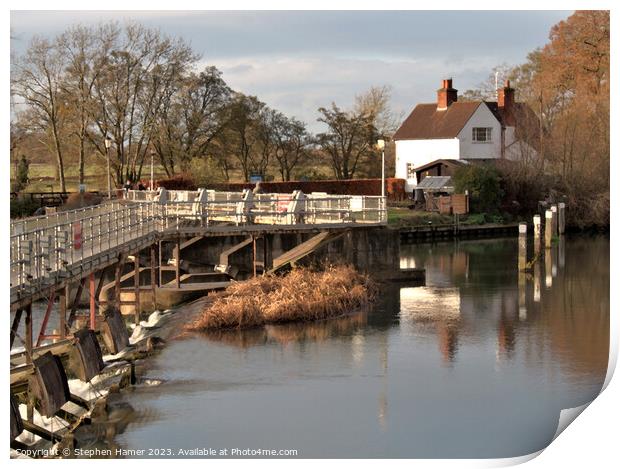 Benson Weir Print by Stephen Hamer