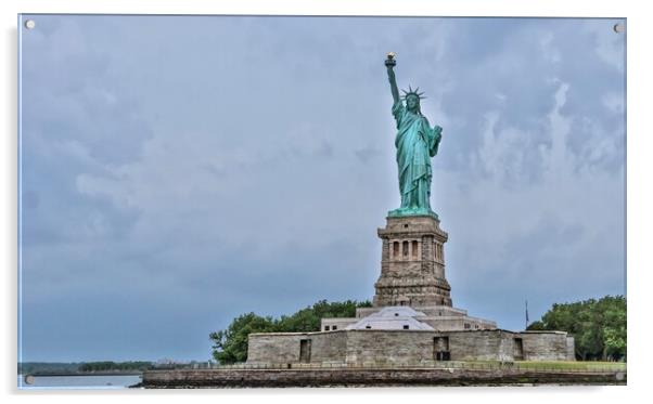 Statue of Liberty Acrylic by Alan Matkin