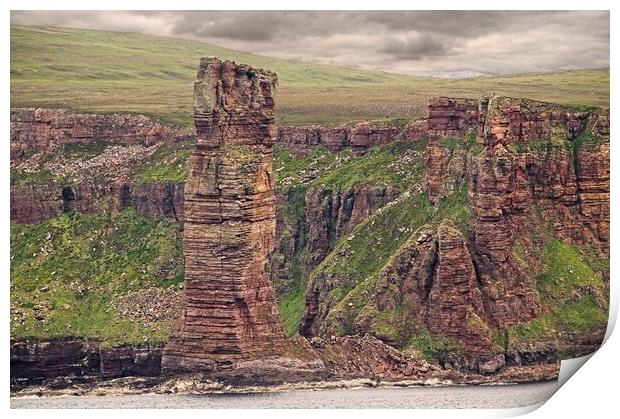 Old Man of Hoy, Orkney Islands Print by Martyn Arnold