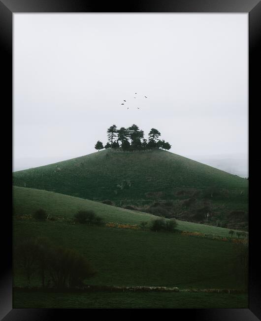 Mystical Colmers Hill Framed Print by Mark Jones