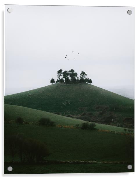 Mystical Colmers Hill Acrylic by Mark Jones