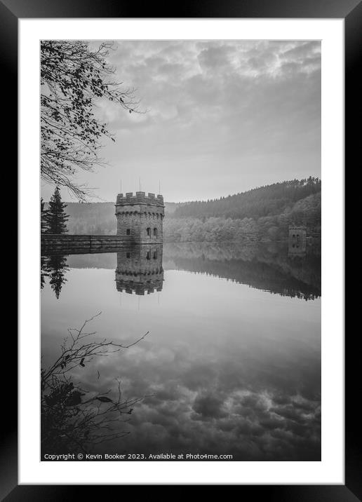 Tower dam Framed Mounted Print by Kevin Booker