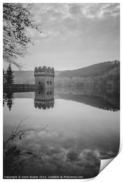 Tower dam Print by Kevin Booker