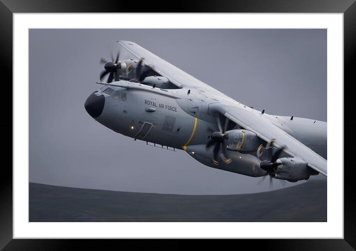 A400 PASS Framed Mounted Print by Jonny Gios
