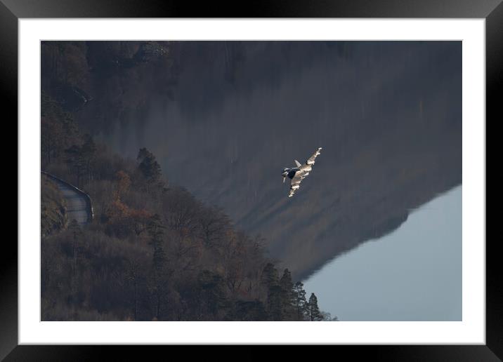 Typhoon banking at Thirlmere  Framed Mounted Print by Jonny Gios
