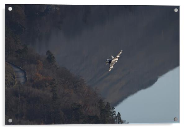 Typhoon banking at Thirlmere  Acrylic by Jonny Gios