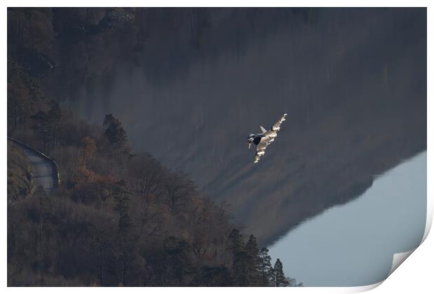 Typhoon banking at Thirlmere  Print by Jonny Gios