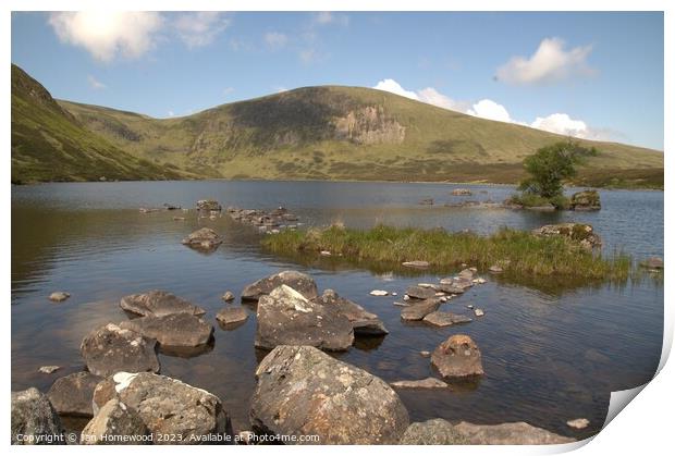 Loch Skeen Tranquility Print by Ian Homewood