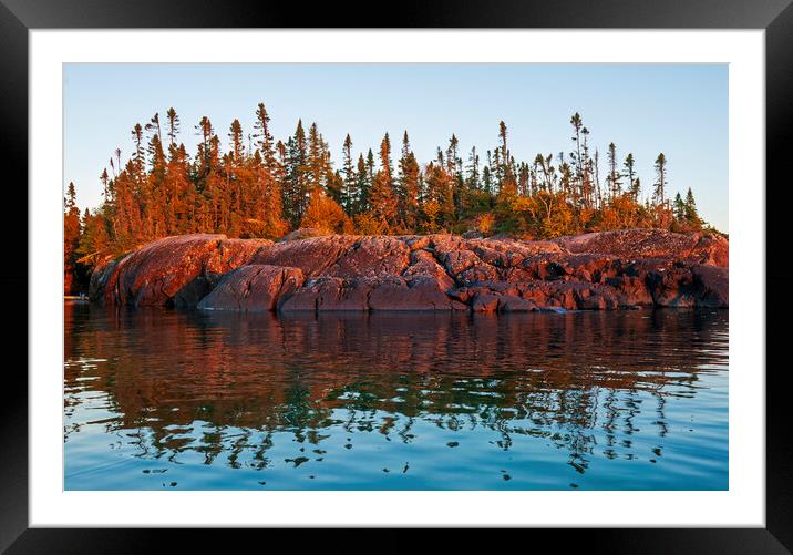 Pukaskwa National Park Framed Mounted Print by Dave Reede