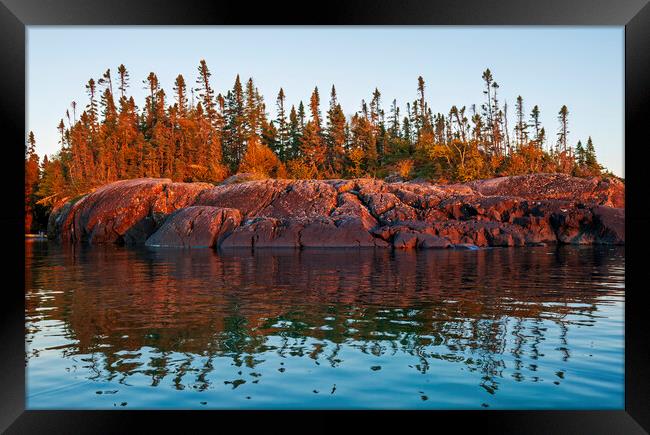 Pukaskwa National Park Framed Print by Dave Reede