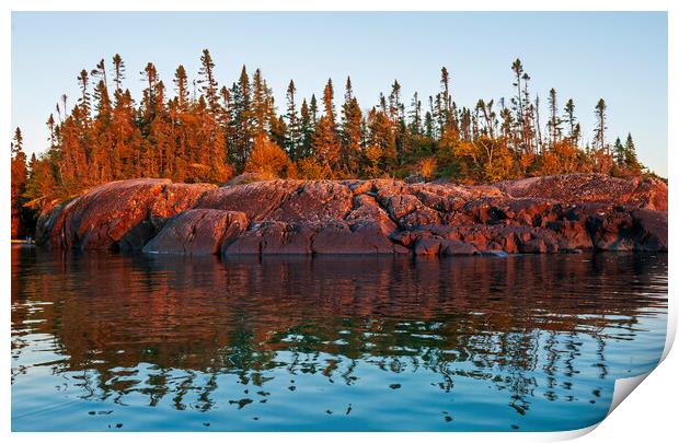 Pukaskwa National Park Print by Dave Reede