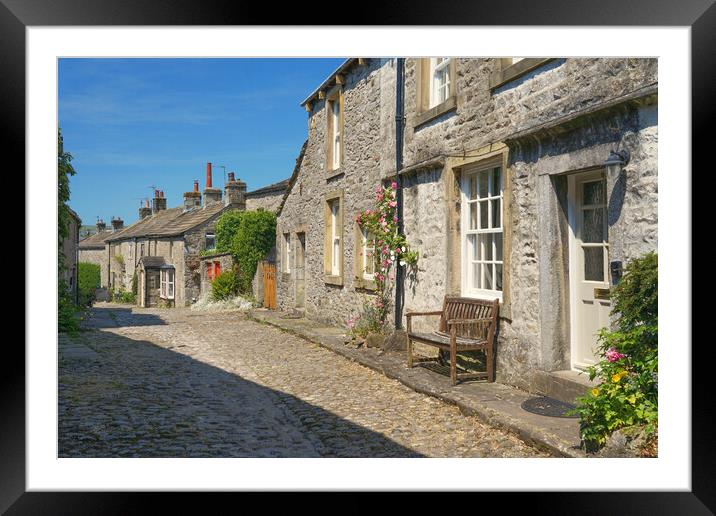 Grassington Yorkshire Dales Framed Mounted Print by Alison Chambers