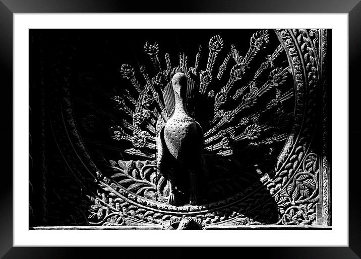 Light and Shadow Framed Mounted Print by Jayaram Prajapati