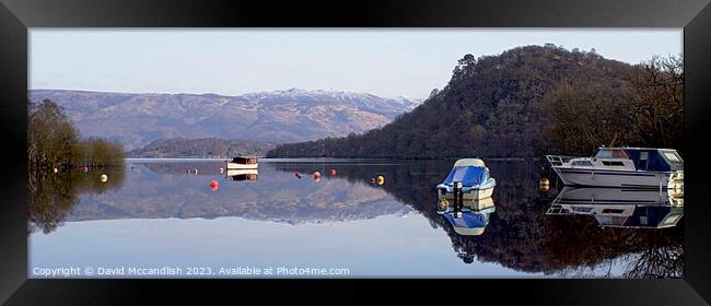 Loch Lomond Framed Print by David Mccandlish