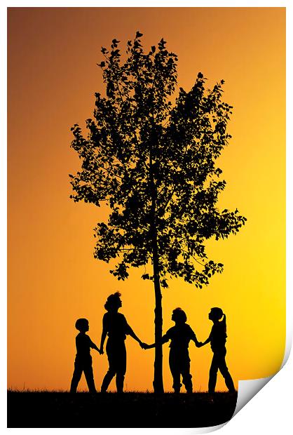 tree of life Print by Dave Reede