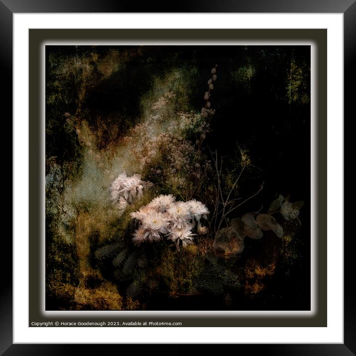 Breaking through Framed Mounted Print by Horace Goodenough