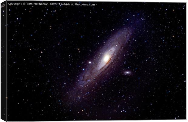 Andromeda Galaxy Canvas Print by Tom McPherson