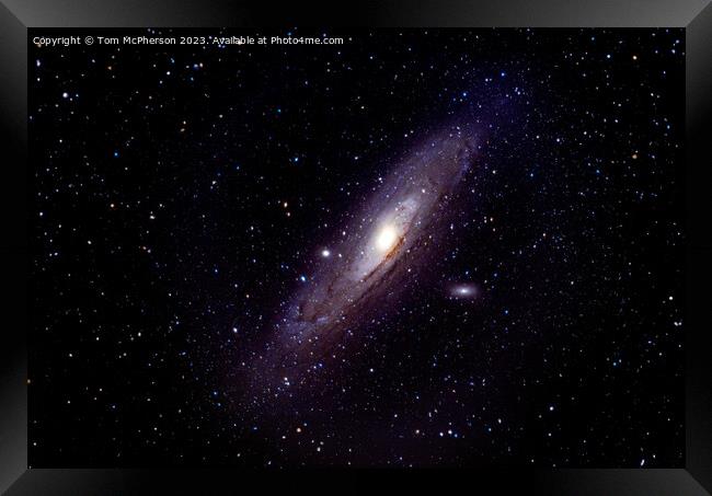 Andromeda Galaxy Framed Print by Tom McPherson