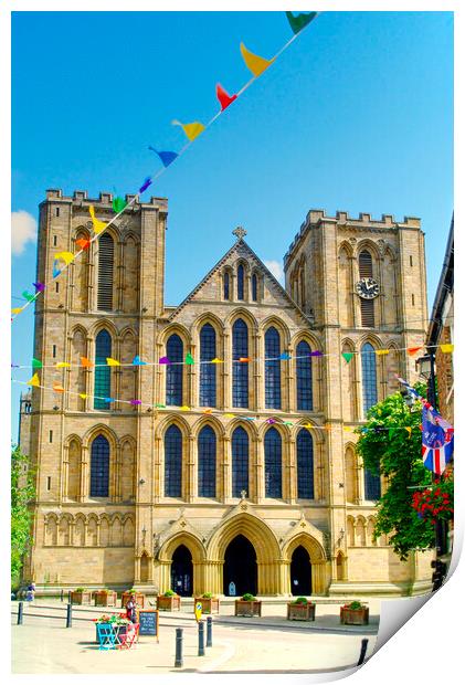 Ripon Cathedral  Print by Alison Chambers