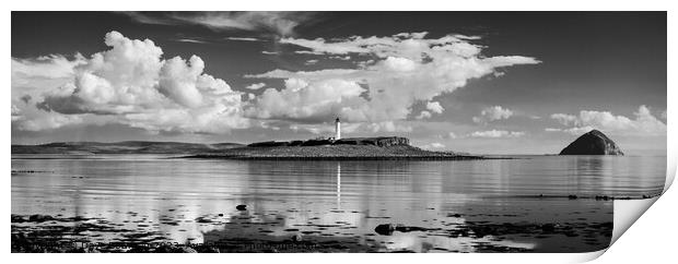 Pladda Island - - Black and White Edition Print by Dave Bowman