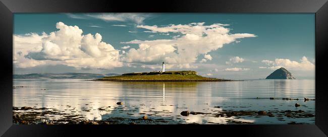 Pladda Island Framed Print by Dave Bowman