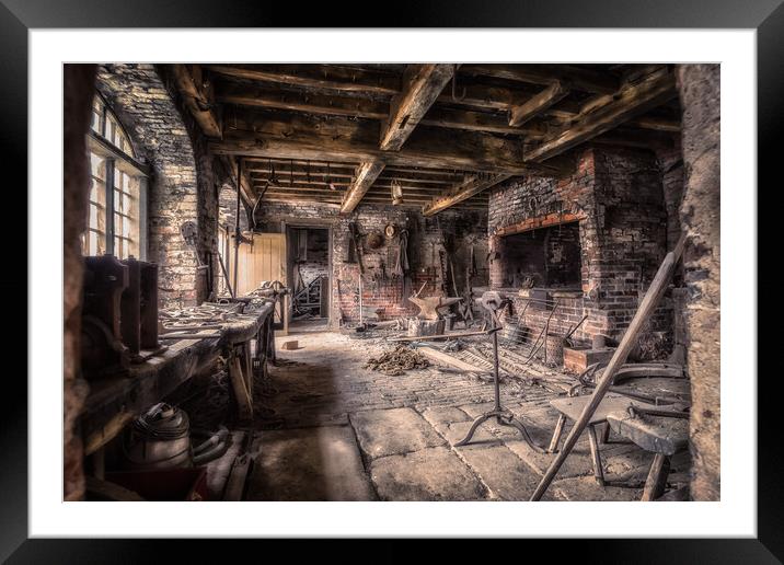 The Smithy  Framed Mounted Print by Alan Matkin