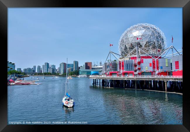 Vancouver Science World Framed Print by Rob Hawkins