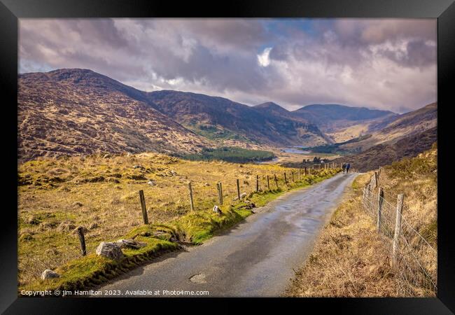 Glorious County Kerry, Ireland Framed Print by jim Hamilton